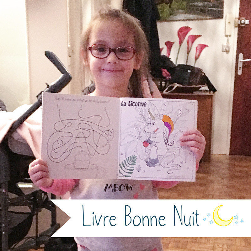 Mon cahier de coloriage Livre Bonne Nuit Doupando