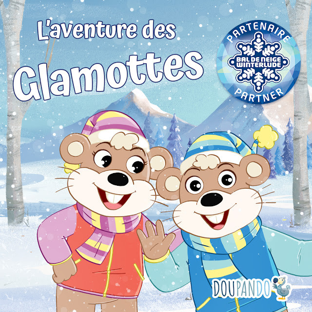 Doupando create the virtual personalized book "The Ice Hogs Adventure" Doupando